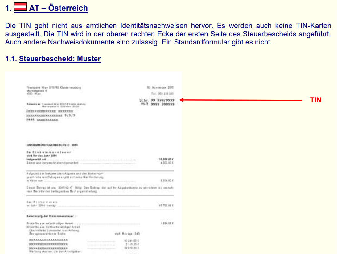 Tin steuernummer wo finde ich die tin broker vergleich tests