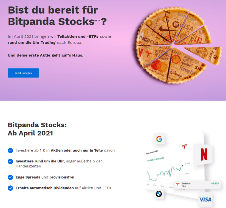 Bitpanda Stocks startet BETA im April 2021 - Broker ...